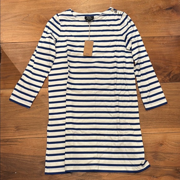 A.P.C. Dresses & Skirts - A.P.C. Striped Dress size Xs NWT